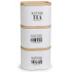 Iron Spice Jar Set - 3 Pcs